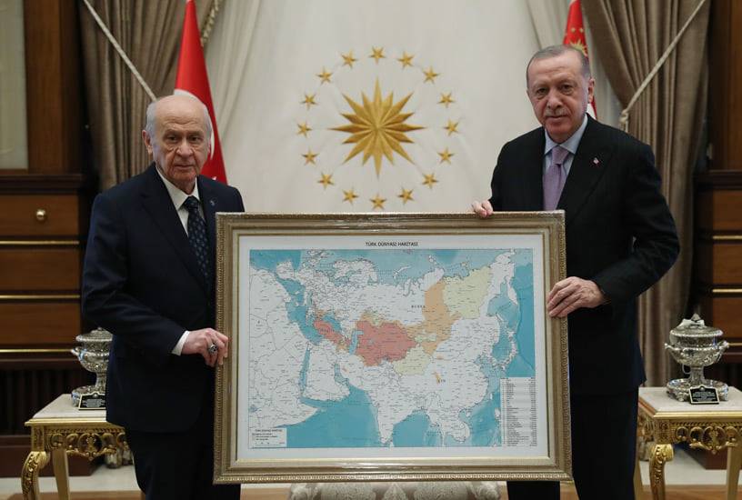 Турция претендует на всю Среднюю Азию и часть территорий России и Китая