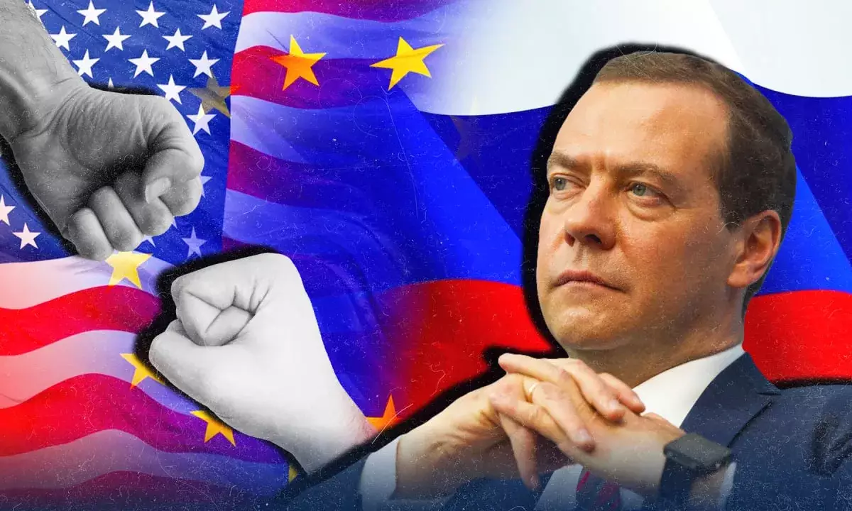 Медведев дерзко ответил на угрозы премьера Японии по ценам на нефть из РФ