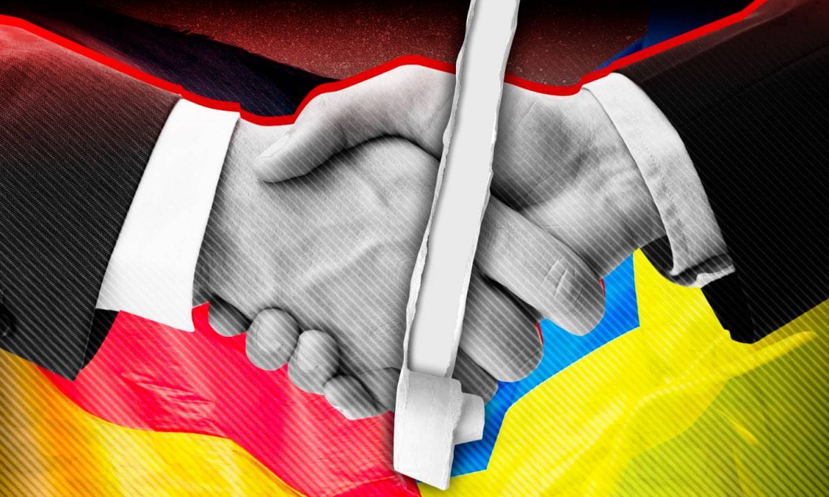 Германия Украине в борщ нагадила