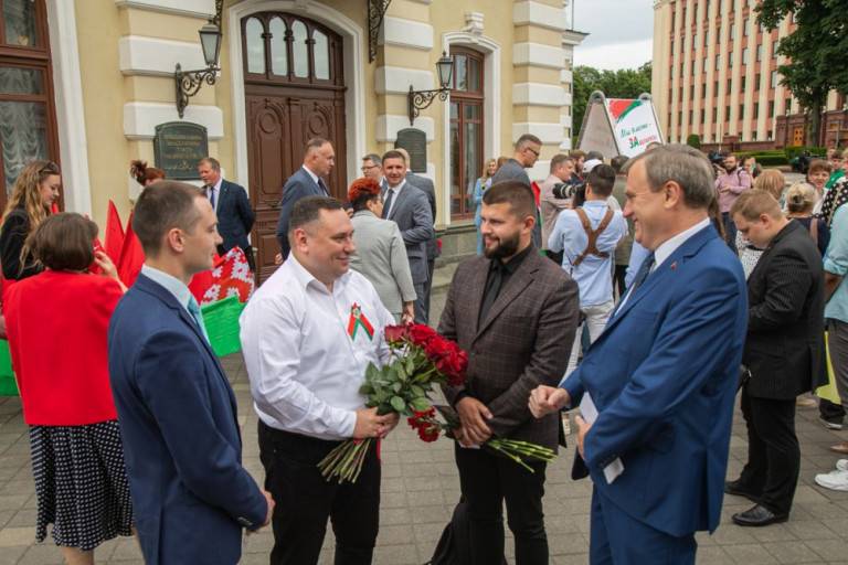 Белоруссия: свидетель Протасевич, съезды власти и беглых оппозиционеров