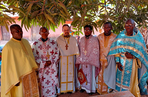 Глава МИД РФ посетил православный храм в Республике Конго