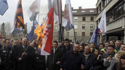 Президент Сербской радикальной партии спровоцировал международный скандал Президент Сербской радикальной партии спровоцировал международный скандал