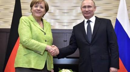 Путин и Меркель: газовое сближение и политическое расхождение