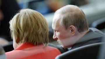 Меркель ведет с Путиным долгую игру Меркель ведет с Путиным долгую игру