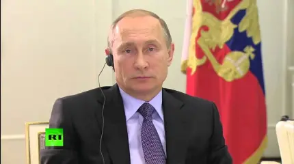 Владимир Путин проводит телемост с Кристиной Киршнер Владимир Путин проводит телемост с Кристиной Киршнер