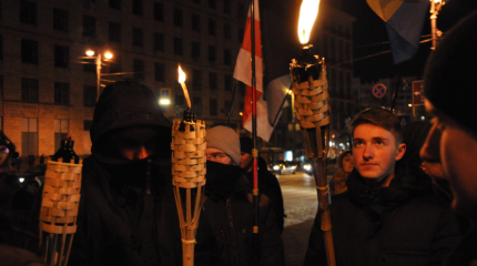 Белорусская оппозиция на бандеровском марше: одни цели, одни подходы
