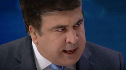 Саакашвили устроил истерику на украинском ТВ после слов о Путине Саакашвили устроил истерику на украинском ТВ после слов о Путине