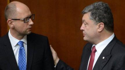 Яценюк заявил, что Порошенко не призывал к его отставке Яценюк заявил, что Порошенко не призывал к его отставке