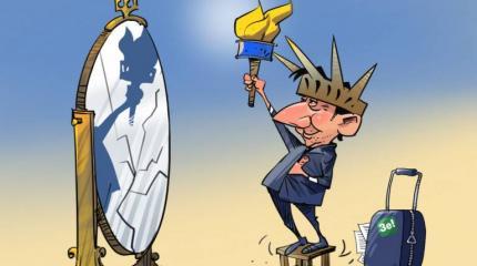 За двумя Зельцами: пьеса о визите президента Украины в США