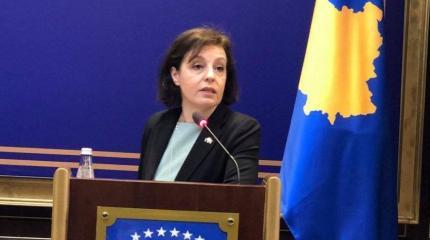 Глава МИД Косово Гервалла-Шварц назвала Сербию второй угрозой после РФ Глава МИД Косово Гервалла-Шварц назвала Сербию второй угрозой после РФ