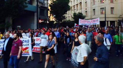 Массовые беспорядки в Афинах