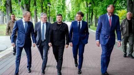 Зеленского в Вашингтон сопровождает «коалиция поддержки»