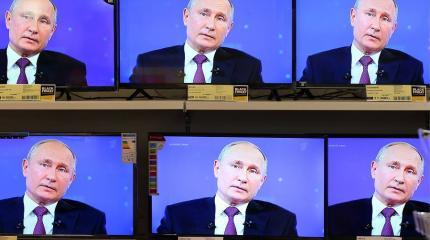 Кремль сообщил об отмене традиционной прямой линии с Путиным в этом году Кремль сообщил об отмене традиционной прямой линии с Путиным в этом году