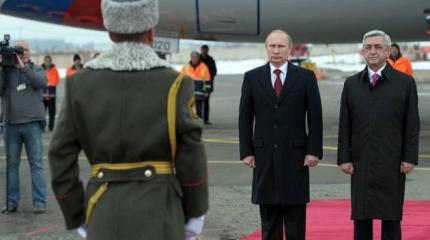 Путин и Саргсян «сверят» московское время с закавказским Путин и Саргсян «сверят» московское время с закавказским