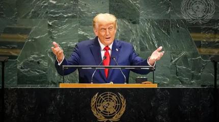 Стенд-ап мирового уровня: Трамп зажигал на трибуне ООН Стенд-ап мирового уровня: Трамп зажигал на трибуне ООН