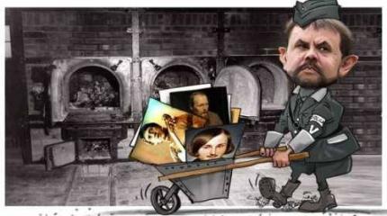 Новая власть уволила Вятровича и избавилась от памяти о Хмельницком Новая власть уволила Вятровича и избавилась от памяти о Хмельницком