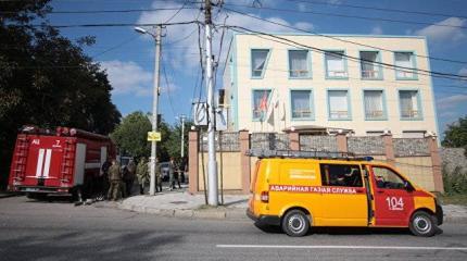 Взрыв прогремел в Донецке на съезде компартии ДНР Взрыв прогремел в Донецке на съезде компартии ДНР