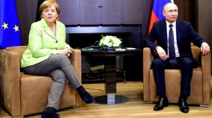 Путин, Меркель, Трамп: переговоры у «красной линии» Путин, Меркель, Трамп: переговоры у «красной линии»