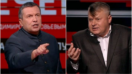 Соловьев указал украинцу Трюхану на последствия попытки захватить Донбасс Соловьев указал украинцу Трюхану на последствия попытки захватить Донбасс