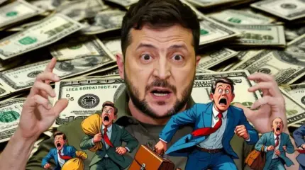 Крысы спасаются с тонущего корабля: у Зеленского сбежал «кошелёк»