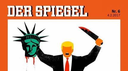 Der Spiegel выставил Трампа в роли террориста Der Spiegel выставил Трампа в роли террориста