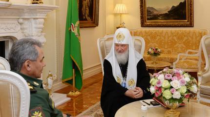 Патриарх Кирилл: «Должен сказать, что сейчас в Вооруженных силах подъем» Патриарх Кирилл: «Должен сказать, что сейчас в Вооруженных силах подъем»