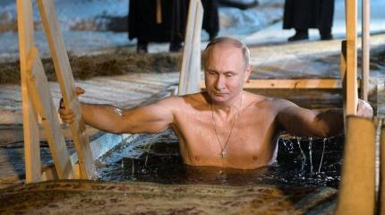 Крещенское купание Путина. Тема дна Крещенское купание Путина. Тема дна