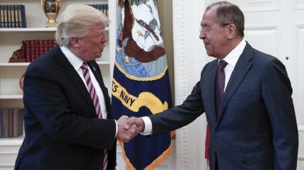 Пока Трамп общался с Лавровым, Климкин покорно ждал аудиенции в коридоре