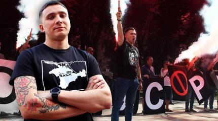 Украинский нацист Стерненко получил условный срок за разбой и пытки Украинский нацист Стерненко получил условный срок за разбой и пытки