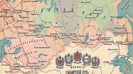 Транссиб - стальной позвоночник России