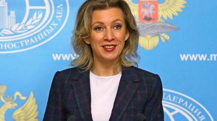 Захарова призвала не показывать сенаторам США фото Путина с беременной Симоньян Захарова призвала не показывать сенаторам США фото Путина с беременной Симоньян