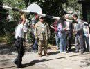 В Алма-Ате ликвидировали оскорбивший ветеранов американский КПП