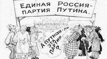 ЕР? Нет такой партии – есть особый отдел в аппарате Президента ЕР? Нет такой партии – есть особый отдел в аппарате Президента