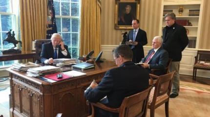 Опубликованы подробности разговора Путина и Трампа Опубликованы подробности разговора Путина и Трампа