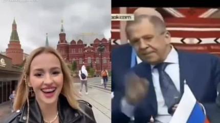 Лавров стал героем флешмоба