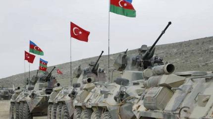 Тройственный союз Турции, Азербайджана и Грузии против Ирана и Армении Тройственный союз Турции, Азербайджана и Грузии против Ирана и Армении