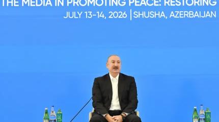 Шушинский медиафорум: Алиев вновь подтвердил однозначную поддержку Киева