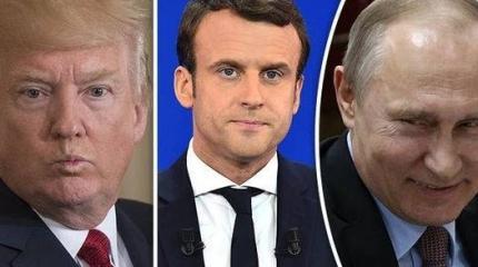 Трамп и Макрон — Путину: «Вернись в G8, мы все простим» Трамп и Макрон — Путину: «Вернись в G8, мы все простим»