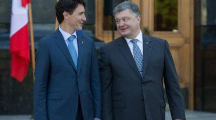 Порошенко в Канаде: и вновь о погоде Порошенко в Канаде: и вновь о погоде