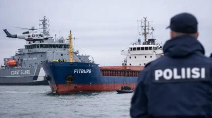 Кабель раздора: Финляндия под Новый год задержала судно, идущее из России