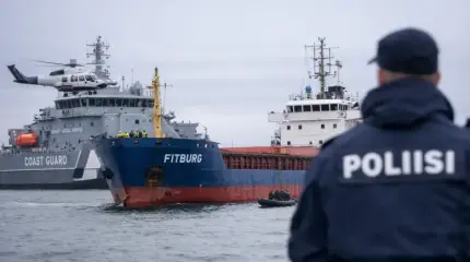 Кабель раздора: Финляндия под Новый год задержала судно, идущее из России
