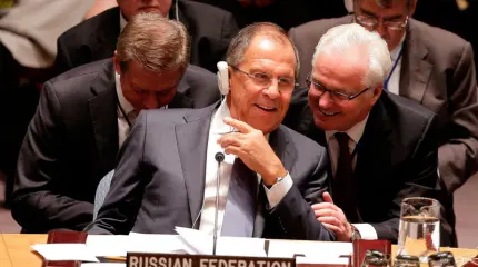 Лавров: двойные стандарты Запада, будущее Совбеза и роль ООН в Сирии Лавров: двойные стандарты Запада, будущее Совбеза и роль ООН в Сирии