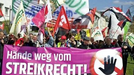 Германию охватили антиамериканские протесты