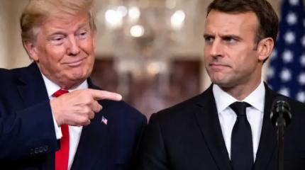 «Удар в челюсть»: Трамп публично унизил Макрона за Иран