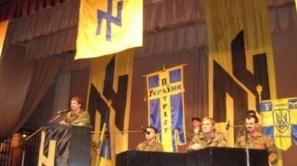 Штурмовики-нацисты – новая украинская власть Штурмовики-нацисты – новая украинская власть