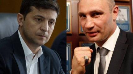 Зеленский против Кличко: кто нанесет "смертельный удар" Зеленский против Кличко: кто нанесет "смертельный удар"