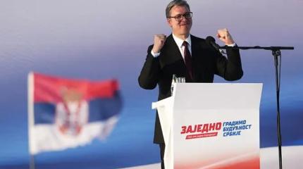 Вучич: «Я последний раз обращаюсь к вам как президент Сербии»