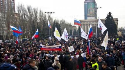 Бунт в оккупации: Краматорск встал на защиту Донбасса Бунт в оккупации: Краматорск встал на защиту Донбасса
