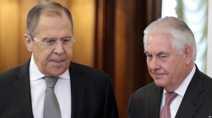 Лавров перегрыз шею Тиллерсону Лавров перегрыз шею Тиллерсону