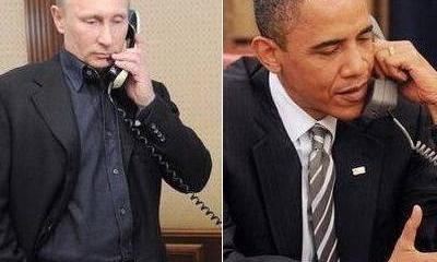Обаму воодушевил звонок Путина